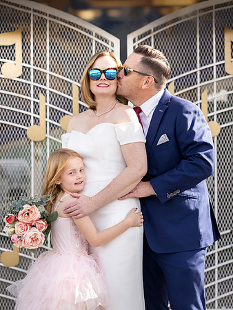 Tunnel of Love Wedding & Vow Renewal Photography | Las Vegas