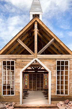 Nelson Ghost Town Open Air Chapel Wedding & Elopement | Nevada