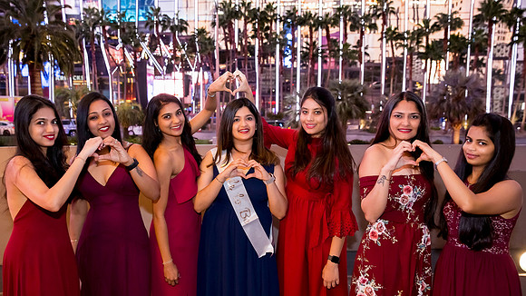 Planet Hollywood Chauffeured Bachelorette Photo Shoot | Las Vegas Strip