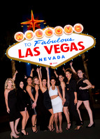 Vegas Sign Chauffeured Bachelorette Photo Shoot | Las Vegas Strip