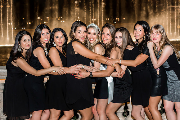 Bellagio Chauffeured Bachelorette Photo Shoot | Las Vegas Strip