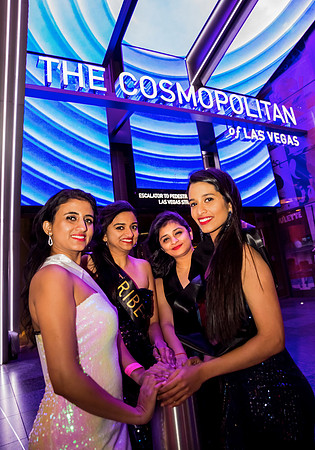 Cosmopolitan Chauffeured Bachelorette Photo Shoot | Las Vegas Strip