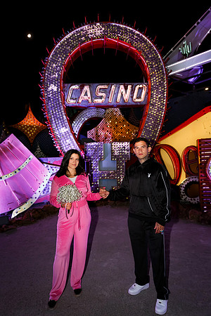 Neon Museum Photo Shoots | Couples, Families & Engagements | Las Vegas