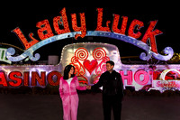 Neon Museum Photo Shoots | Couples, Families & Engagements | Las Vegas