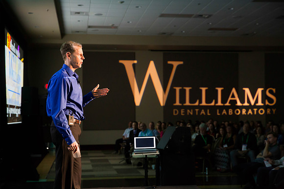 Guests photographed during a professional event in Las Vegas