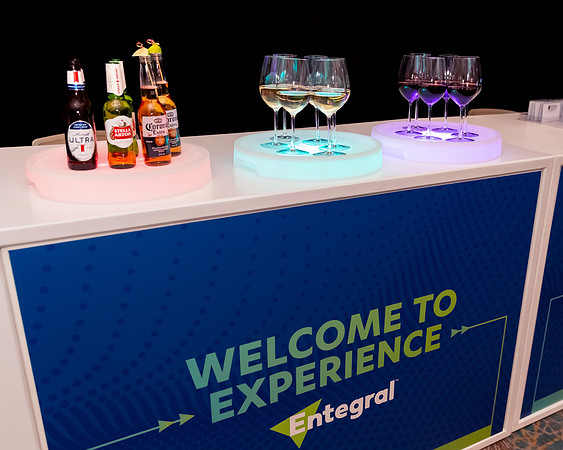 Guests photographed during a professional event in Las Vegas