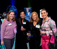 Guests photographed during a professional event in Las Vegas