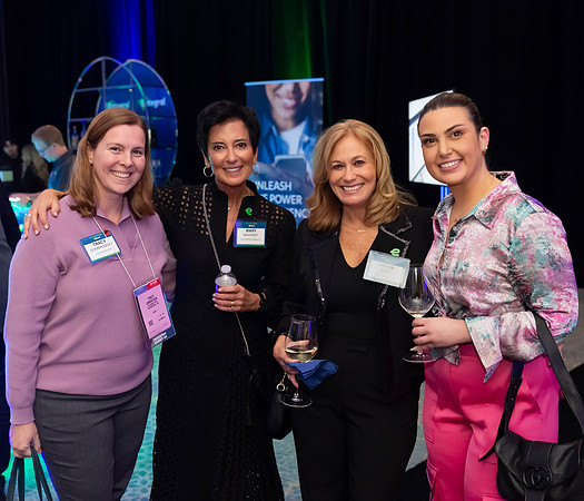 Guests photographed during a professional event in Las Vegas