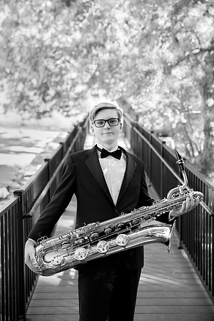 High school senior posing during a portrait photo session in Las Vegas
