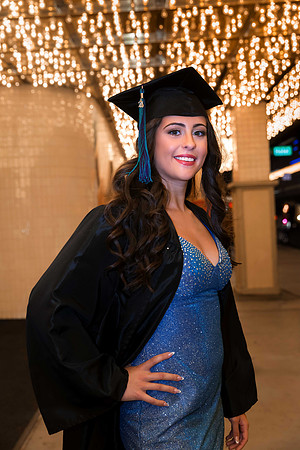High school senior posing during a portrait photo session in Las Vegas