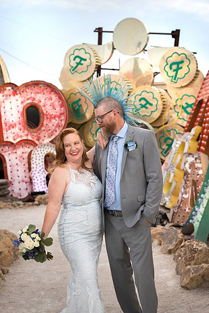 Neon Museum Wedding Photography | Las Vegas Boneyard Weddings