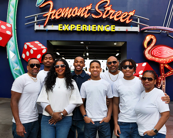 Las Vegas Strip Group Photo Shoots for Friends & Family | Glitter Lens Photography
