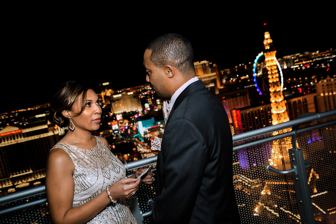 Cosmopolitan Balcony Wedding, Elopement & Vow Renewal | Las Vegas