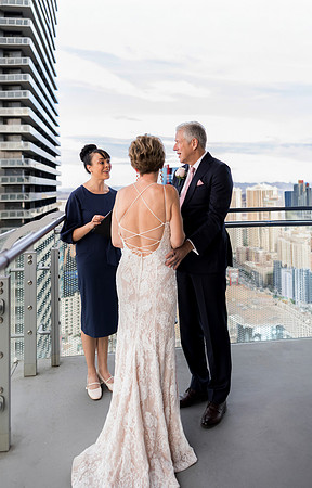 Cosmopolitan Balcony Wedding, Elopement & Vow Renewal | Las Vegas
