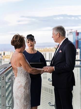 Cosmopolitan Balcony Wedding, Elopement & Vow Renewal | Las Vegas
