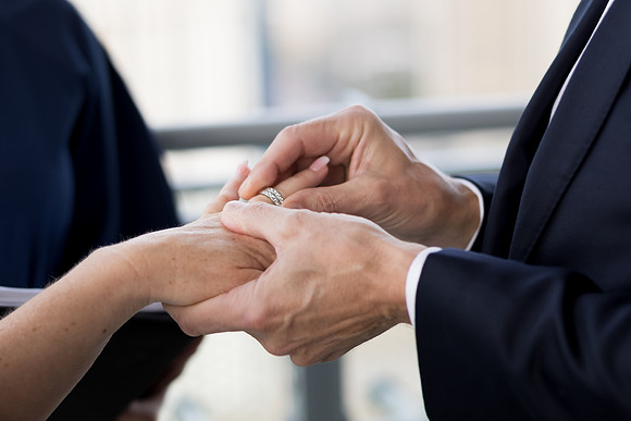Cosmopolitan Balcony Wedding, Elopement & Vow Renewal | Las Vegas