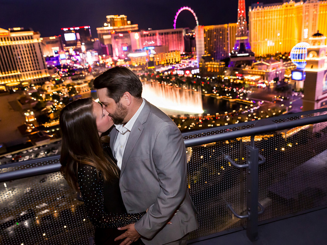 Cosmopolitan Balcony Wedding, Elopement & Vow Renewal | Las Vegas