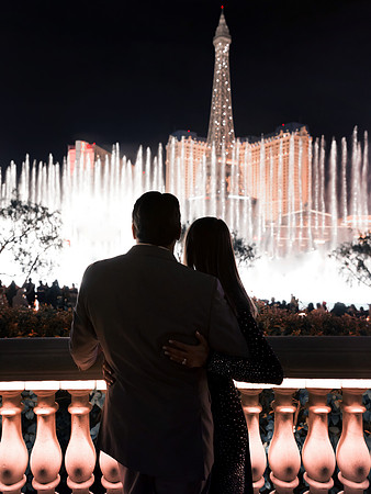 Cosmopolitan Balcony Wedding, Elopement & Vow Renewal | Las Vegas