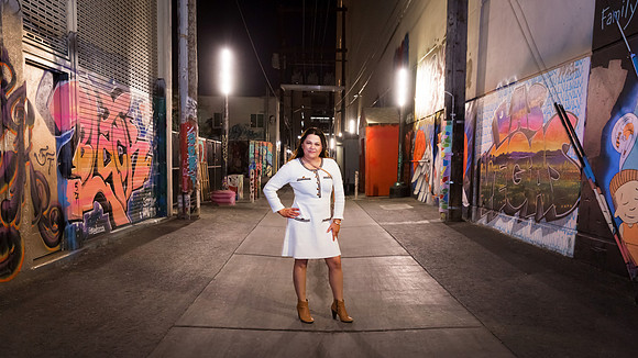 Fremont East Chauffeured Bachelorette Photo Shoot | Downtown Las Vegas