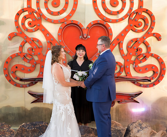 Neon Museum Wedding Photography | Las Vegas Boneyard Weddings