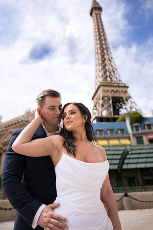 Las Vegas Strip Wedding Photo Shoot 62