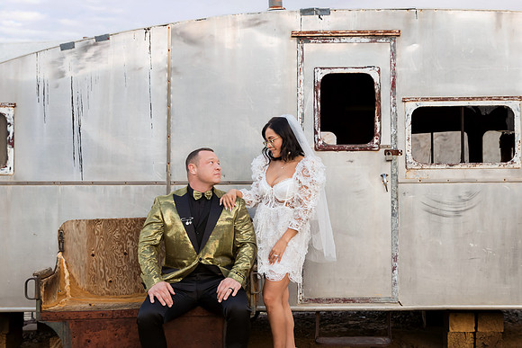 Nelson Ghost Town Open Air Chapel Wedding & Elopement | Nevada