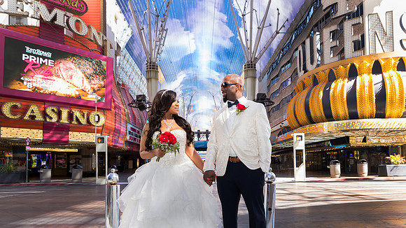 Downtown Las Vegas & Fremont Street Walking Photo Shoot