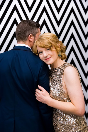 Las Vegas engagement photo shoot on the Strip by Glitter Lens Photography