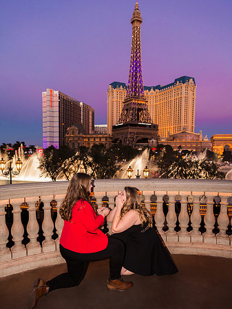 Proposal Photography | Las Vegas Strip Surprise Proposals