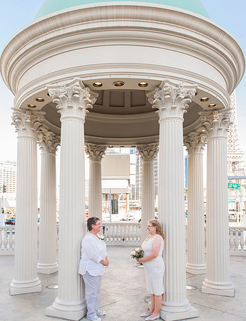 LGBTQ+ Las Vegas Strip Elopement Photography & Ceremonies