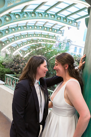 LGBTQ+ Las Vegas Strip Elopement Photography & Ceremonies