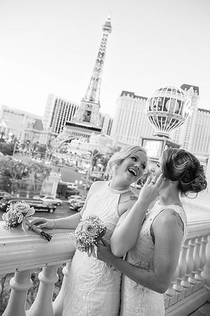 LGBTQ+ Las Vegas Strip Elopement Photography & Ceremonies