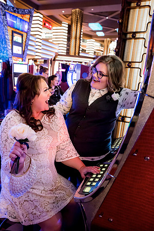 LGBTQ+ Las Vegas Strip Elopement Photography & Ceremonies