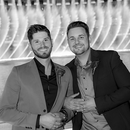 LGBTQ+ Las Vegas Strip Elopement Photography & Ceremonies