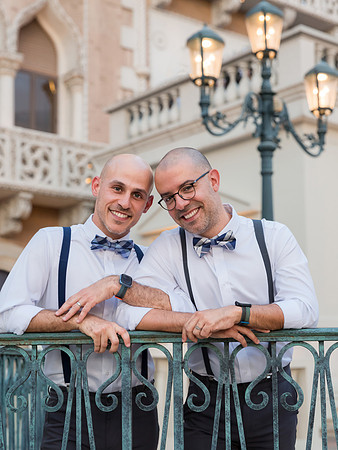 LGBTQ+ Las Vegas Strip Elopement Photography & Ceremonies