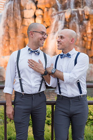 LGBTQ+ Las Vegas Strip Elopement Photography & Ceremonies