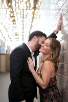 Las Vegas engagement photo shoot on the Strip by Glitter Lens Photography