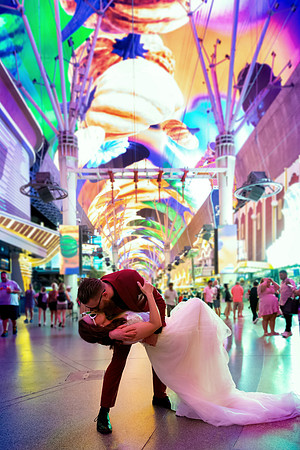 Downtown Las Vegas & Fremont Street Walking Photo Shoot