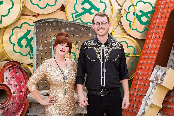 Neon Museum Wedding Photography | Las Vegas Boneyard Weddings