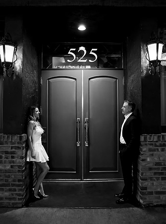 Las Vegas engagement photo shoot on the Strip by Glitter Lens Photography