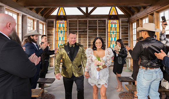 Nelson Ghost Town Open Air Chapel Wedding & Elopement | Nevada