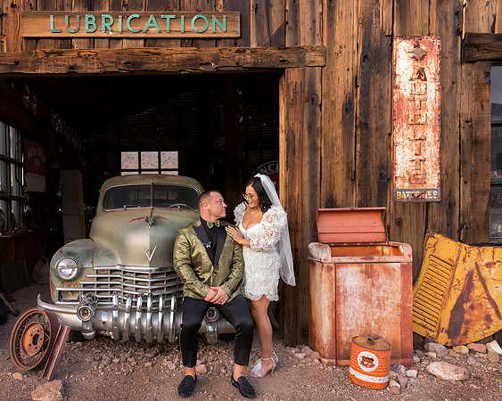 Nelson Ghost Town Open Air Chapel Wedding & Elopement | Nevada