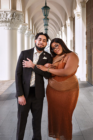 Las Vegas engagement photo shoot on the Strip by Glitter Lens Photography