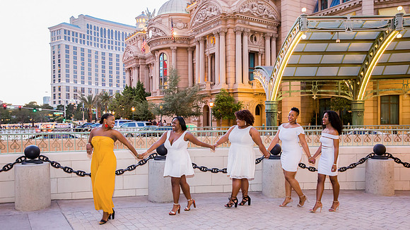 South Strip Bachelorette & Birthday Photo Shoot | Las Vegas
