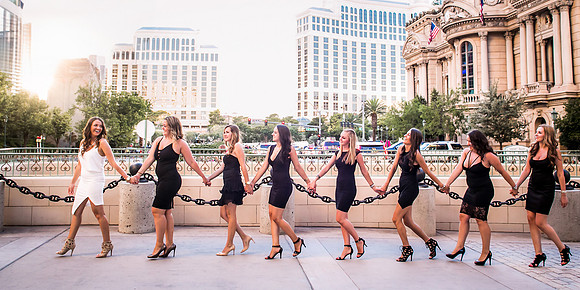 South Strip Bachelorette & Birthday Photo Shoot | Las Vegas