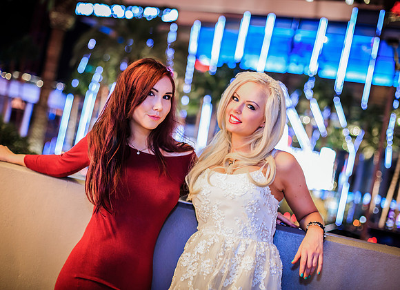 South Strip Bachelorette & Birthday Photo Shoot | Las Vegas