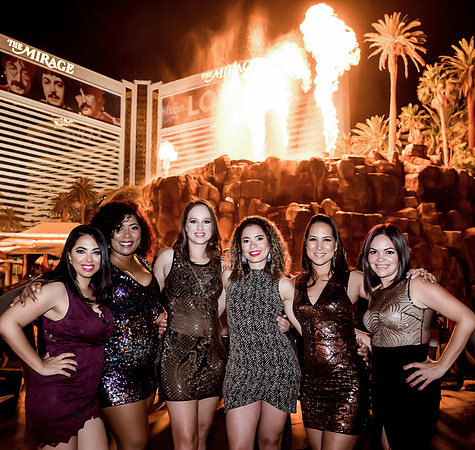 North Strip Bachelorette Photo Shoot | Venetian & Caesars Palace