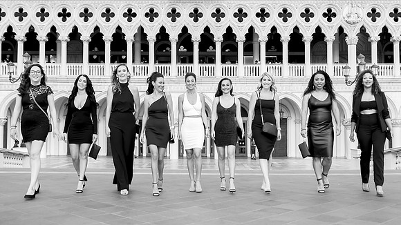 North Strip Bachelorette Photo Shoot | Venetian & Caesars Palace