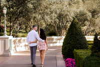 Las Vegas engagement photo shoot on the Strip by Glitter Lens Photography