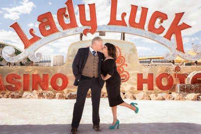 Vegas photo shoots at the Neon Museum